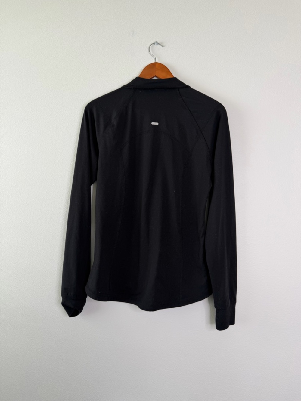 Women’s Black Old Navy Quarter-Zip Performance Top M Tall - Picture 3 of 8